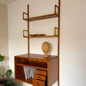 mid century shelving system jubile designed by poul cadovius denmark 1960s vintage scandinavian