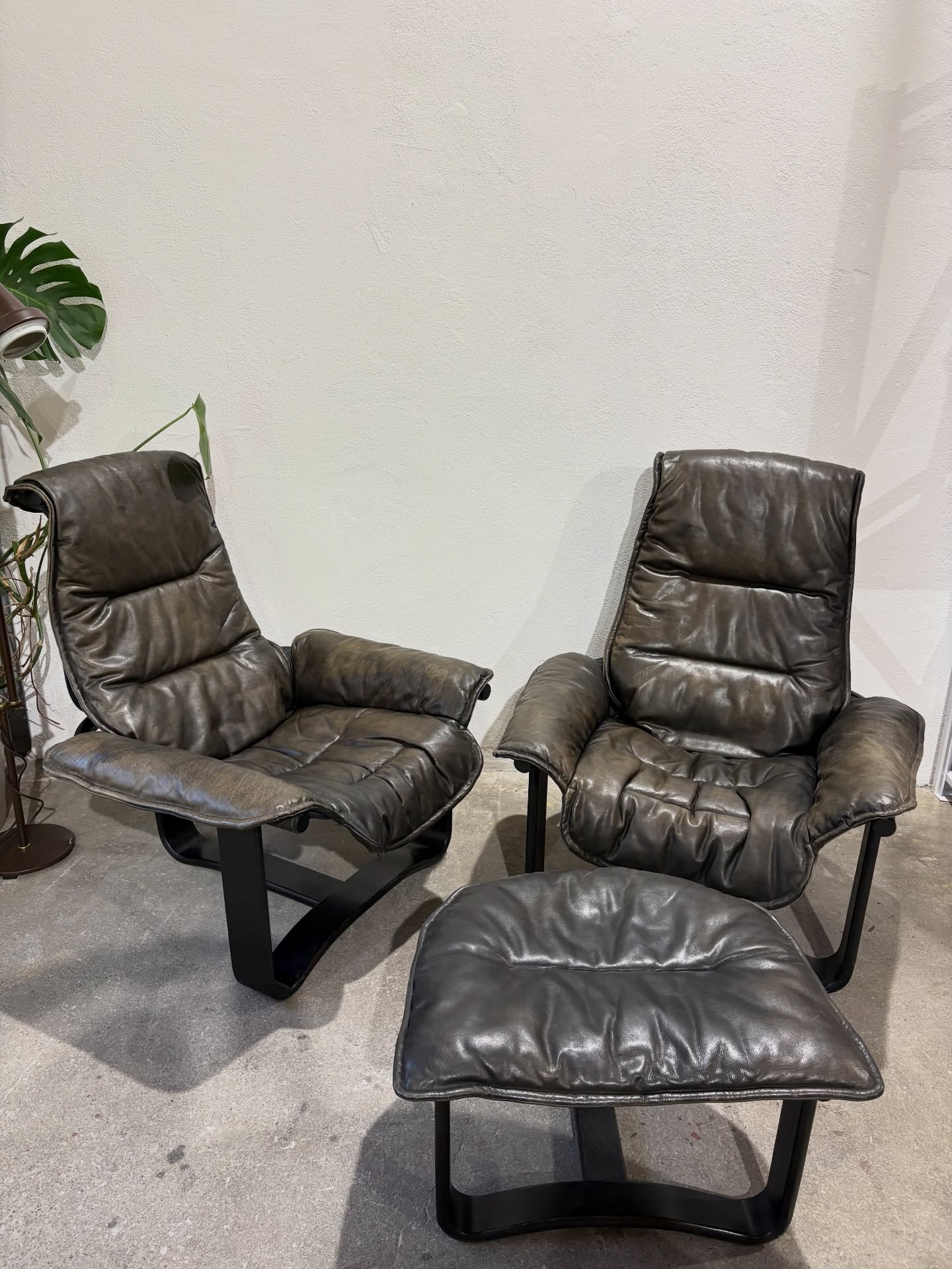 zestaw wypoczynkowy foteli „manta” proj. ingmar relling dla westnofa, norwegia 1970s zestaw wypoczynkowy foteli „manta” proj. ingmar relling dla westnofa, norwegia 1970s